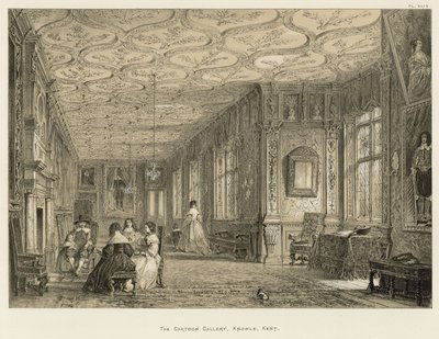 La Galerie des Cartons, Knowle, Kent - Joseph Nash